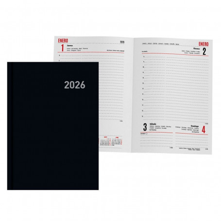 Agenda París Día Página Negro Ingraf 2026