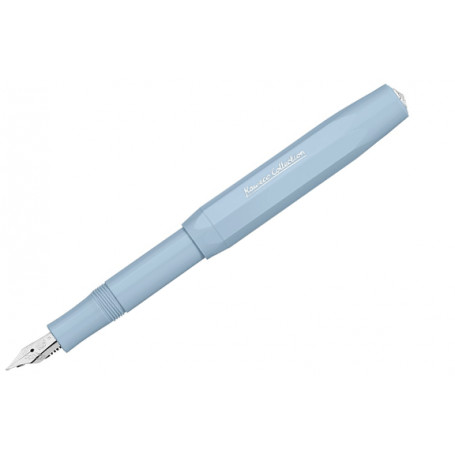 Estilográfica Sport Azul Pastel Kaweco Plumín acero