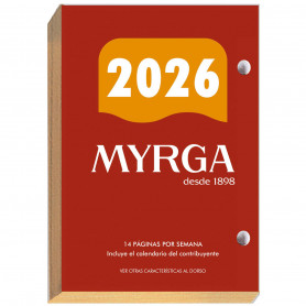 Taco Anual Cantos Dorados Myrga 2026