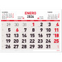 Calendario Mensual 43 x 31 cm Myrga 2026