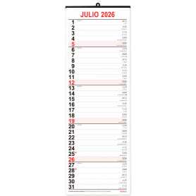 Planning Mensual 16,5x49 Myrga 2026