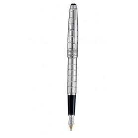 Estilográfica Facetada Platino Montblanc