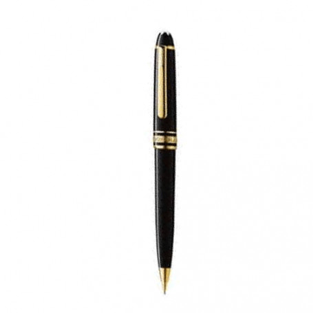 Portaminas Boheme Resina Negra y Oro 0.9mm