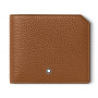 Cartera 8 tarjetas Piel Bovina Caramelo Montblanc