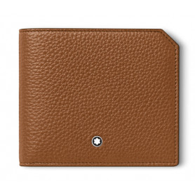 Cartera 8 tarjetas Piel Bovina Caramelo Montblanc
