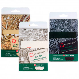 Set Papeles para Zentangle