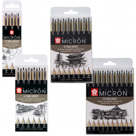 Set Rotuladores Pigma Micron Sakura