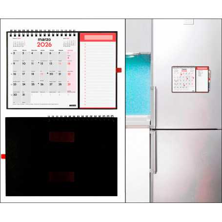 Calendario con Imán para Escribir Finocam 2026