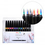 Set Brush Sign Pen Artist 12 Colores Pentel