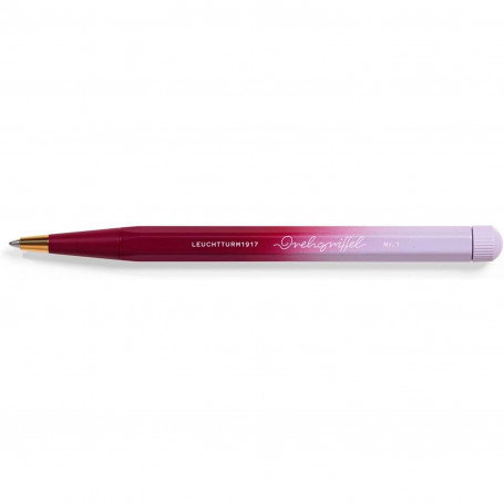 Boligrafo Drehgriffell Leuchtturm 1917 Rojo Oporto/Lila