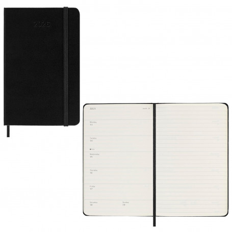 Agenda Semanal Pocket Moleskine 2026