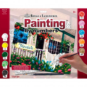 Pintar por Números Floristería