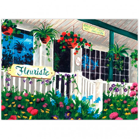 Pintar por Números Floristería