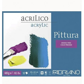 Bloc Pittura 10 hojas 400grs Fabriano