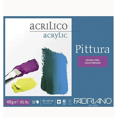 Bloc Pittura 10 hojas 400grs Fabriano