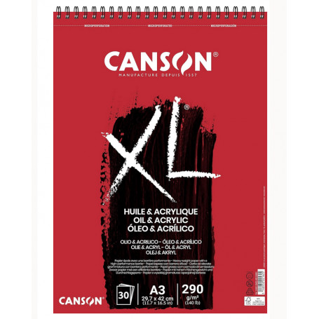 Bloc Òleo Acrílico Xl 290grs Canson