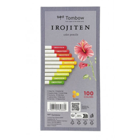 Set Lápices de Colores Fluor Irojiten Volumen.7 Tombow