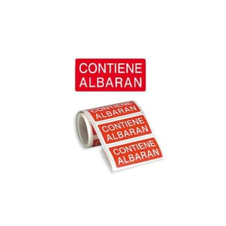 Etiqueta Albarán