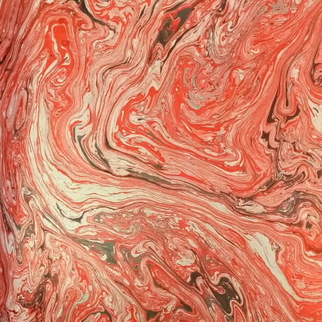 Papel de Guardas Aguas Rojo