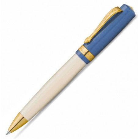 Boligrafo Student Crema/Azul Kaweco