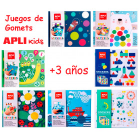 Juego Stickers Caja Temática Apli Kids