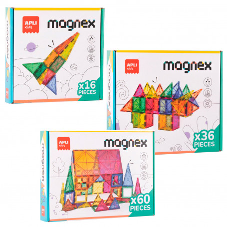 Juego de Construcción Magnético Magnex Apli Kids