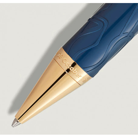 Boligrafo Montblanc chapado oro