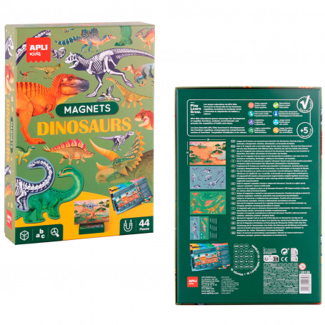 Juegos Magnéticos +5 años Apli Kids Dinosaurios