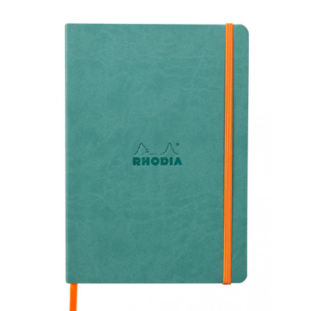 Libreta Rodhia Tapa Blanda A5 Rayado Eau