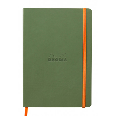 Libreta Rodhia Tapa Blanda A5 Rayado Sauge