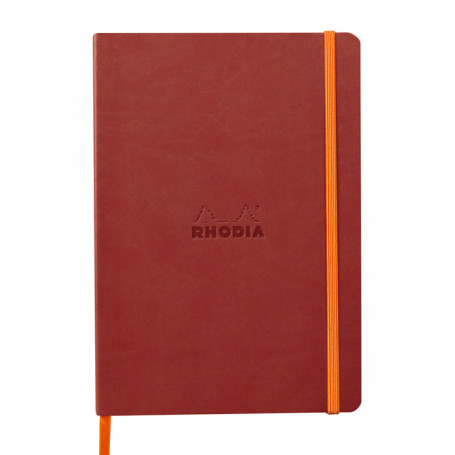 Libreta Rodhia Tapa Blanda A5 Rayado Nacarat