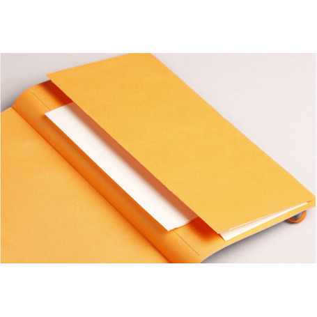Libreta Rodhia Tapa Blanda A5 Rayado Rojo Coral
