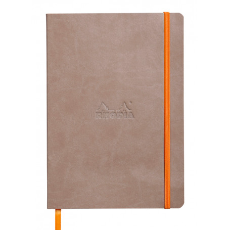 Libreta Rodhia Tapa Blanda A5 Rayado Topo 