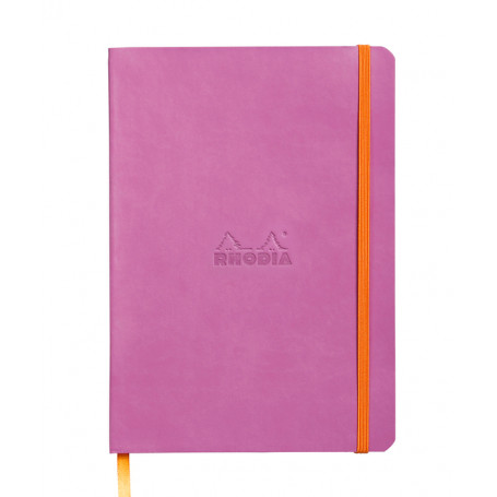 Libreta Rodhia Tapa Blanda A5 Rayado Lilas