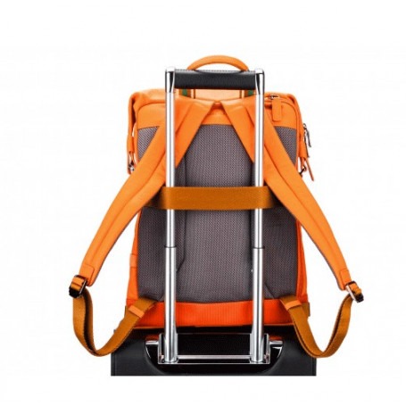 Mochila 13" Naranja Piel