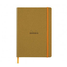 Libreta Rhodia Flexible A5 con puntos y Goma Rhodiarama