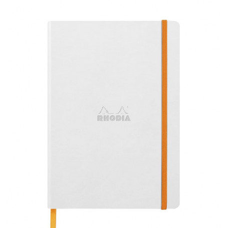 Libreta Rhodia Flexible A5 con puntos Blanco
