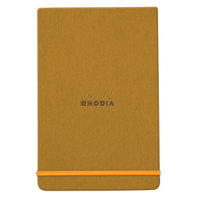 Bloc Tapa Rígida Wednotepad A5 Rayado Rhodia Oro