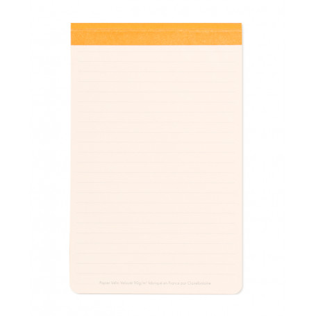Bloc Tapa Rígida Wednotepad A5 Rayado Rhodia Oro
