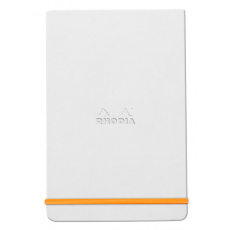 Bloc Tapa Rígida Wednotepad A5 Rayado Rhodia Blanco