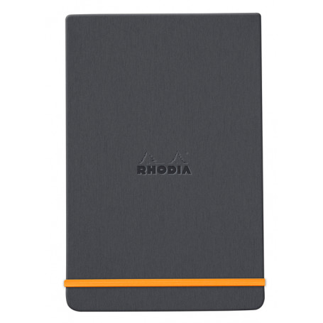 Bloc Tapa Rígida Wednotepad A5 Rayado Rhodia Titanio