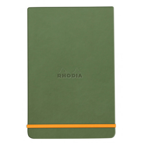 Bloc Tapa Rígida Wednotepad A5 Rayado Rhodia Sauge