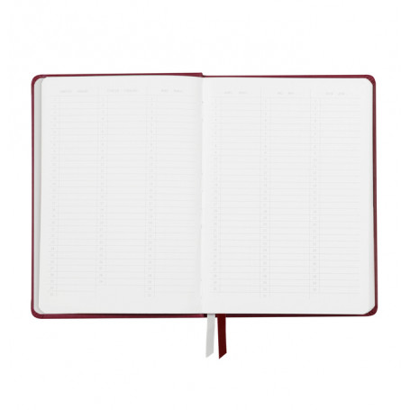 Cuaderno Pasta Dura simil piel Italiano Goalbook Rhodia
