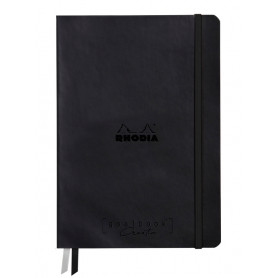 Cuaderno Pasta Dura simil piel Italiano Goalbook Rhodia
