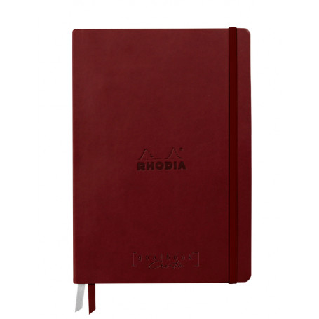 Cuaderno Pasta Dura simil piel Italiano Lie de Vine Goalbook Rhodia