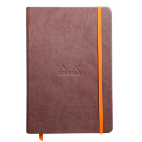 Cuaderno Tapa dura 96 hojas Rayada A5 Chocolate