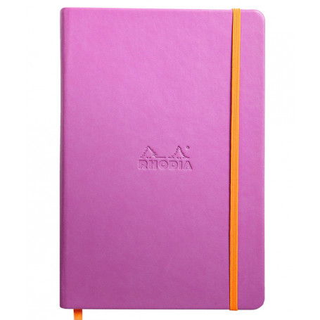 Cuaderno Tapa dura 96 hojas Rayada A5 Lilas