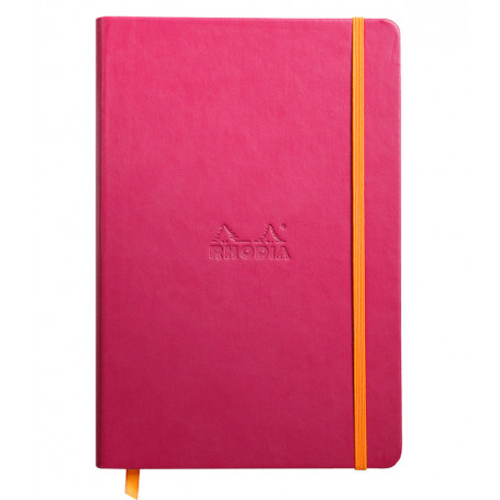 Cuaderno Tapa dura 96 hojas Rayada A5 Frambuesa