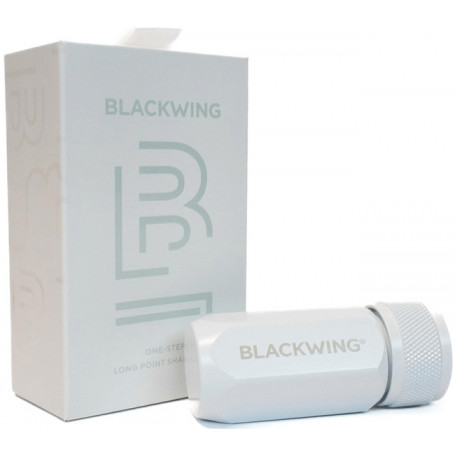 Afilalápices Punta Larga un paso de Acero Blanco Blackwing