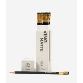 Lápiz Palomino Blackwing Negro Mate